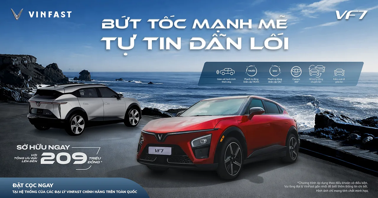 VF7 - BỨT TỐC MẠNH MẼ - TỰ TIN DẪN LỐI