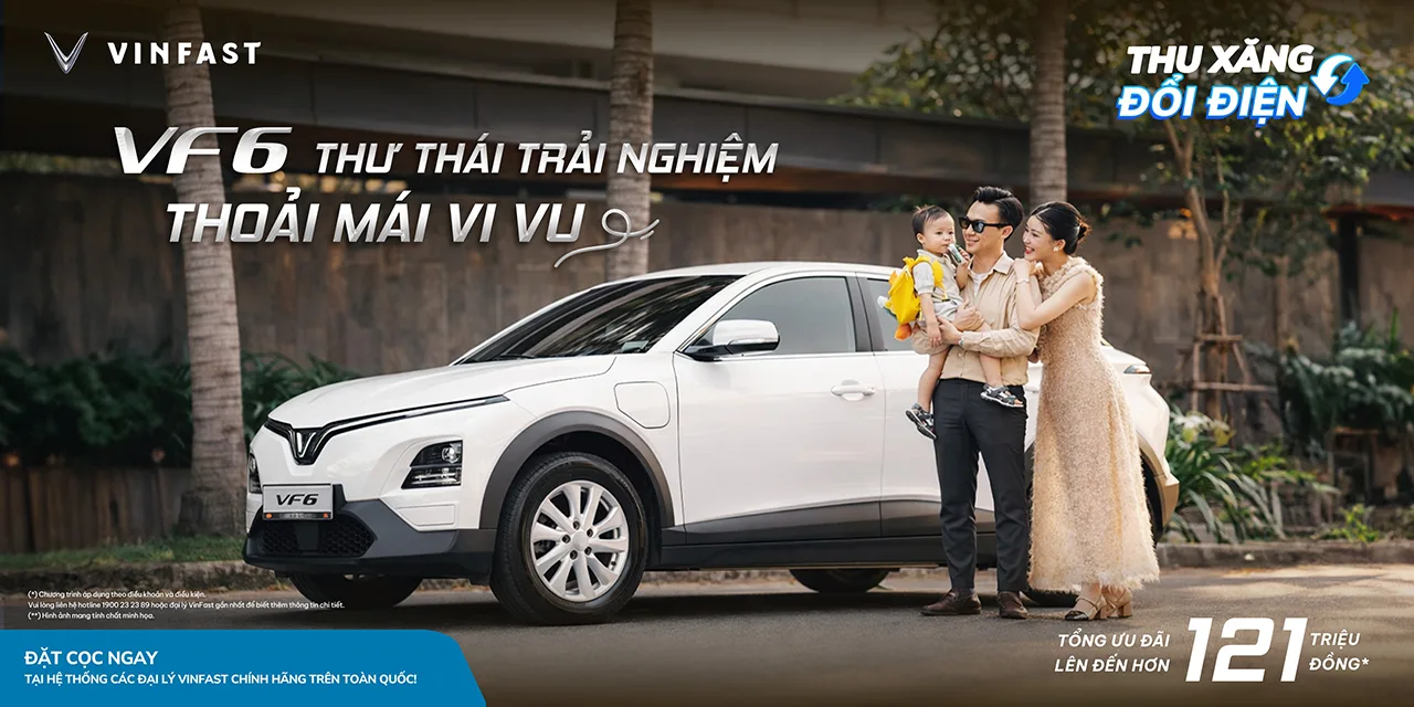 THƯ THÁI TRẢI NGHIỆM, THOẢI MÁI VI VU CÙNG VF 6